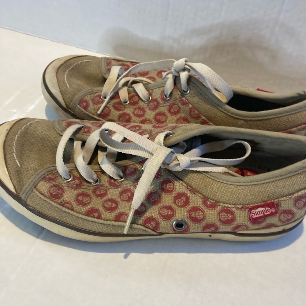Eco Sneakers Simple Shoes Boho Walking Women Size 9 - Picture 12 of 13